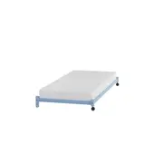 CAMA DE SOLTEIRO INFERIOR 78 CM FLAT - AZUL CLARO - Foto 22