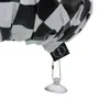TOUCA PARA BANHO COM VENTOSA CAVEIRA PIXEL - PRETO/BRANCO - Foto 6