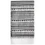 GUARDANAPO 39 CM X 39 CM PACOTE COM 20 PEÇAS MIREMBA - BRANCO/PRETO - Foto 1