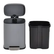 LIXEIRA 5 L ALLSTON - KONKRET/INOX - Foto 5