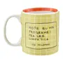 CANECA 330 ML IDA - SER SIMPÁTICA - VERDE CLARO/TERRACOTA - Foto 4