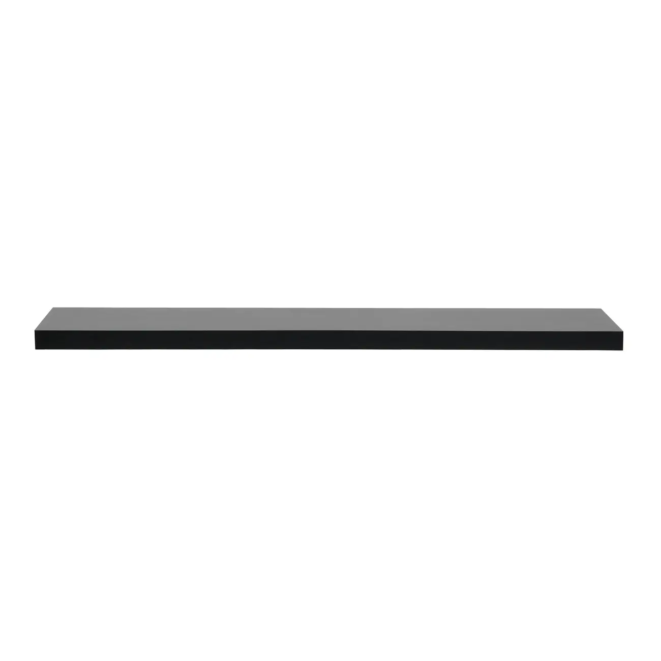 PRATELEIRA 4 CM X 1,20 M X 25 CM BALANCE - PRETO - Foto 1