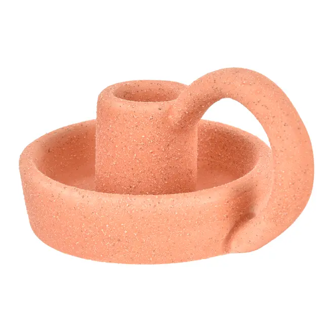 CASTIÇAL PORTO SERENO 6 CM - TERRACOTA - Foto 3