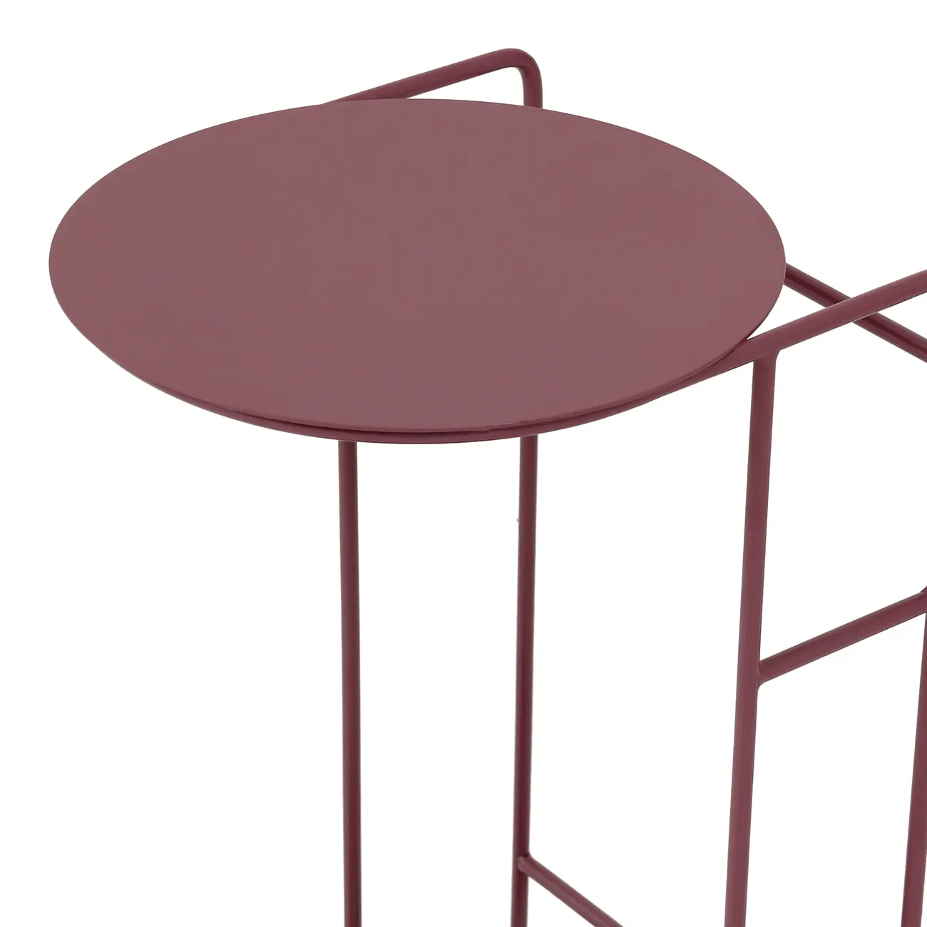 MESA LATERAL 33 CM X 36 CM NOLA - RUBY MOCHA - Foto 5