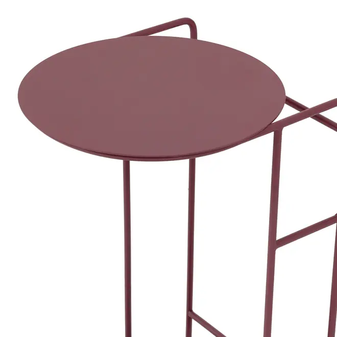 MESA LATERAL 33 CM X 36 CM NOLA - RUBY MOCHA - Foto 5