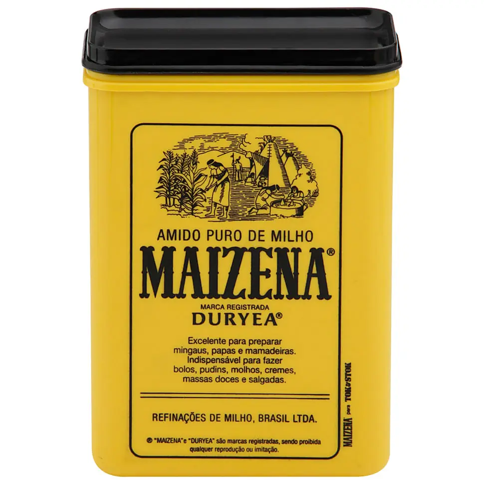 POTE HERMÉTICO 1,2 L MAIZENA - AMARELO/PRETO - Foto 1