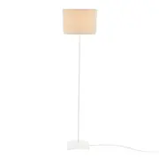 LUMINÁRIA DE CHÃO ALINE C/CÚP CHEVRON H - BRANCO PROVENCE/NATURAL - Foto 2
