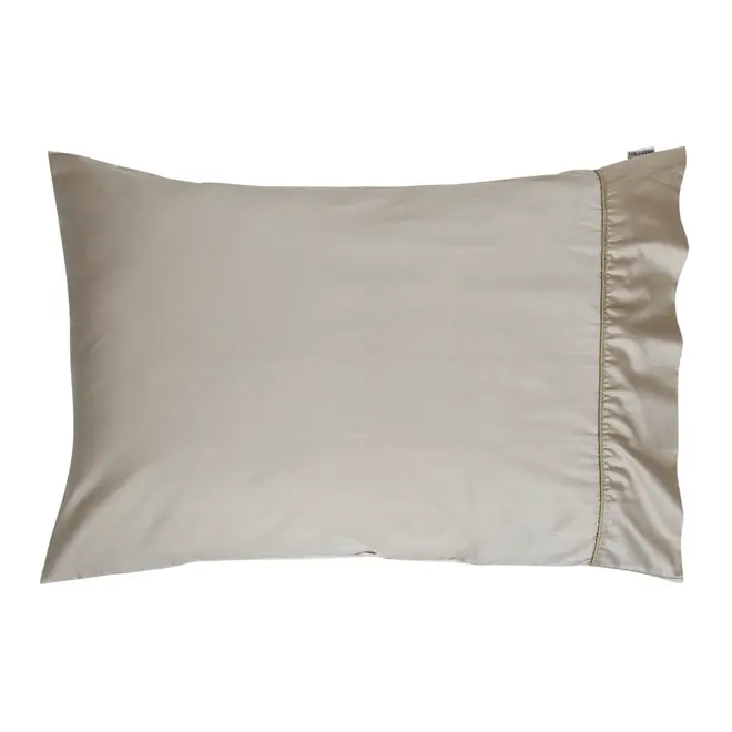 JOGO DE CAMA KING 4 PEÇAS HIGH-SATIN - BEGE - Foto 7