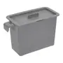 LIXEIRA COM PEDAL 46 L E CESTO INTERNO 4 L TRIUM - KONKRET - Foto 16