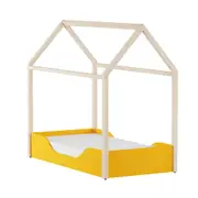 CAMA MONTESSORI JÚNIOR 78 CM PIN PLAY - BANANA/NATURAL WASHED - Foto 7