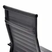 CADEIRA DE ESCRITÓRIO COM BRAÇOS ALTA NORDI - PRETO/PRETO - Foto 7