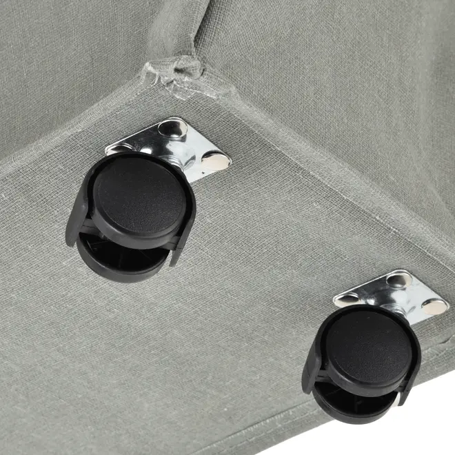 CESTO PARA ROUPAS BETTER LIFE - LODEN GREEN/MARROM - Foto 5
