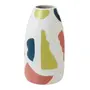 VASO 26 CM DUNI - BRANCO/CORES CALEIDOCOLOR - Foto 2