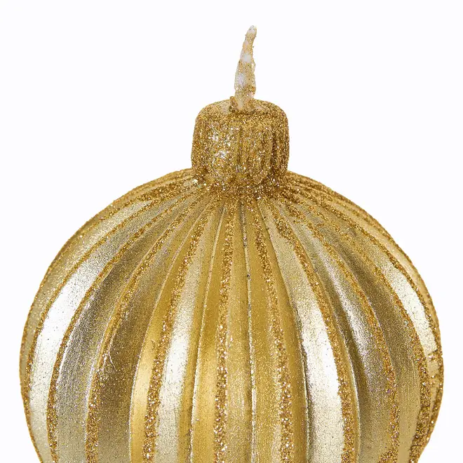 LISTRAS KIT VELAS C/2 FINE FESTIVITY - OURO - Foto 4