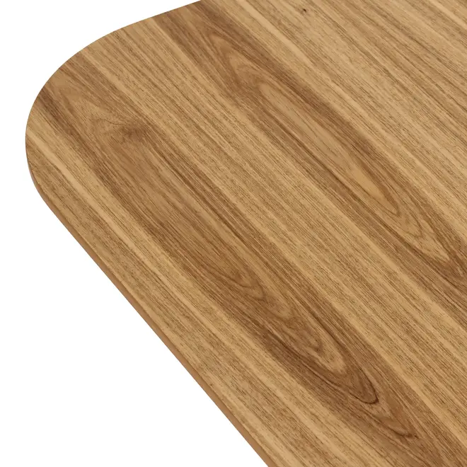 MESA LATERAL 60 CM X 60 CM ALLURE - FREIJÓ/FREIJÓ - Foto 6