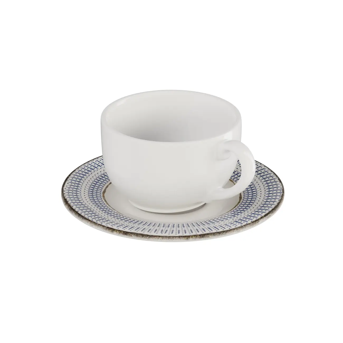XÍCARA CHÁ 170 ML SALINA I - BRANCO/AZUL - Foto 31