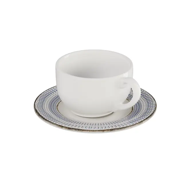 XÍCARA CHÁ 170 ML SALINA I - BRANCO/AZUL - Foto 31