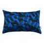 CAPA PARA ALMOFADA 50 CM X 30 CM MAZE - AZUL COBALTO/KONKRET - Foto 2