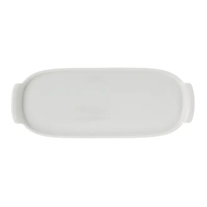 TRAVESSA REFRÁTARIA 36 CM X 14 CM HOTF - BRANCO - Foto 1