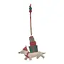 PINGENTE GIFTS DOG 10 CM HOHO HOME - CAMELO/VERMELHO HINDU - Foto 1