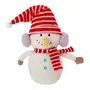 BONECO DE NEVE 20 CM COLORFUN XMAS - BRANCO/CORES CALEIDOCOLOR - Foto 1