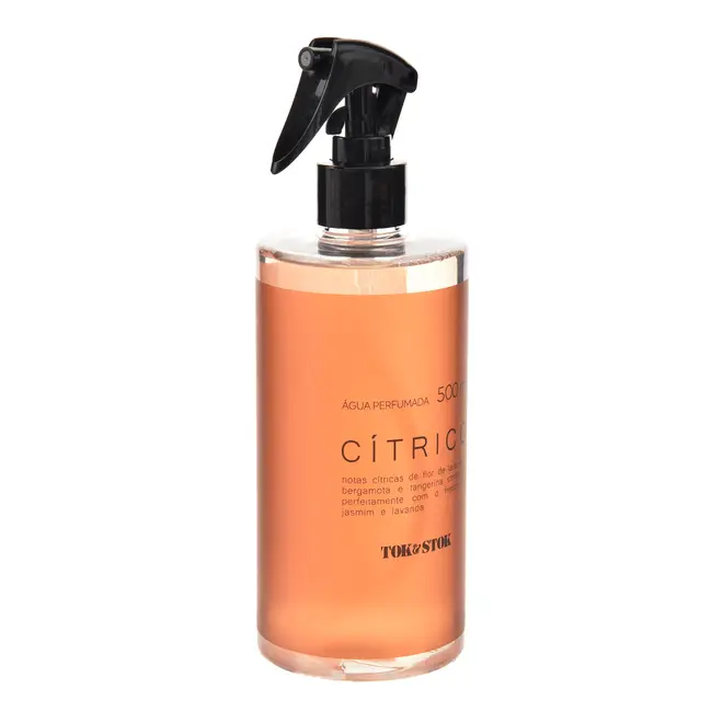 ÁGUA PERFUMADA CÍTRICO 500 ML ESSENCIALS - TERRACOTA/PRETO - Foto 2