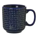 AZUL COBALTO/BRANCO - CANECA 300 ML TUDO OU TUDO