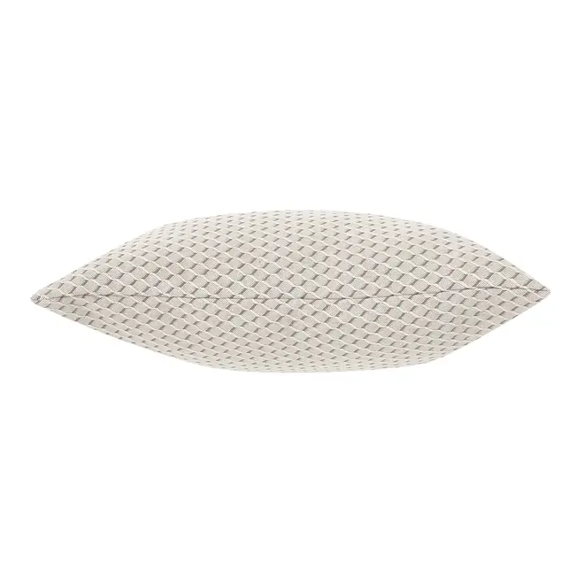 CAPA ALMOFADA 43 CM X 43 CM HÉRAULT - BEGE/CINZA - Foto 2