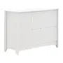 CÔMODA 4 GAVETAS/1 PORTA 1,22 M X 50 CM MON DIEU - BRANCO - Foto 8
