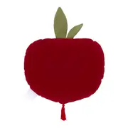 ALMOFADA 35 CM X 31 CM DA HORTINHA MAÇA - VERMELHO/SÁLVIA - Foto 6