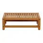 MESA DE CENTRO/LATERAL 88 CM X 50 CM PIPA - CASTANHA DE CAJU - Foto 1