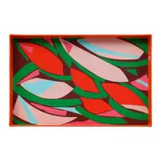 BANDEJA 40 CM X 26 CM VIBRA VERÃO - LARANJA/AÇAY - Foto 4