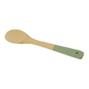 COLHER 30 CM BAMBUMIX - SÁLVIA/NATURAL - Foto 3