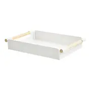 PORTA-PAPEL DE MESA FOLDING - BRANCO/PINUS NATURAL - Foto 2