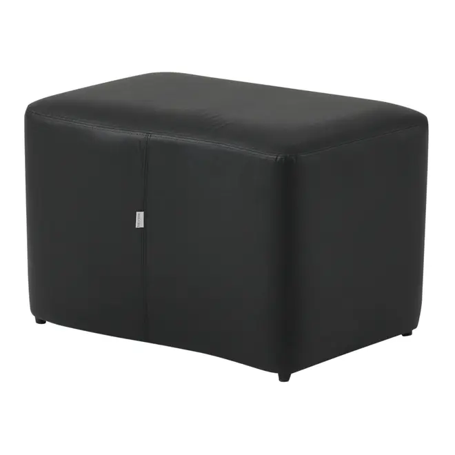 PUFF 61 CM X 51 CM SET WAVE - CORSIN PRETO - Foto 4