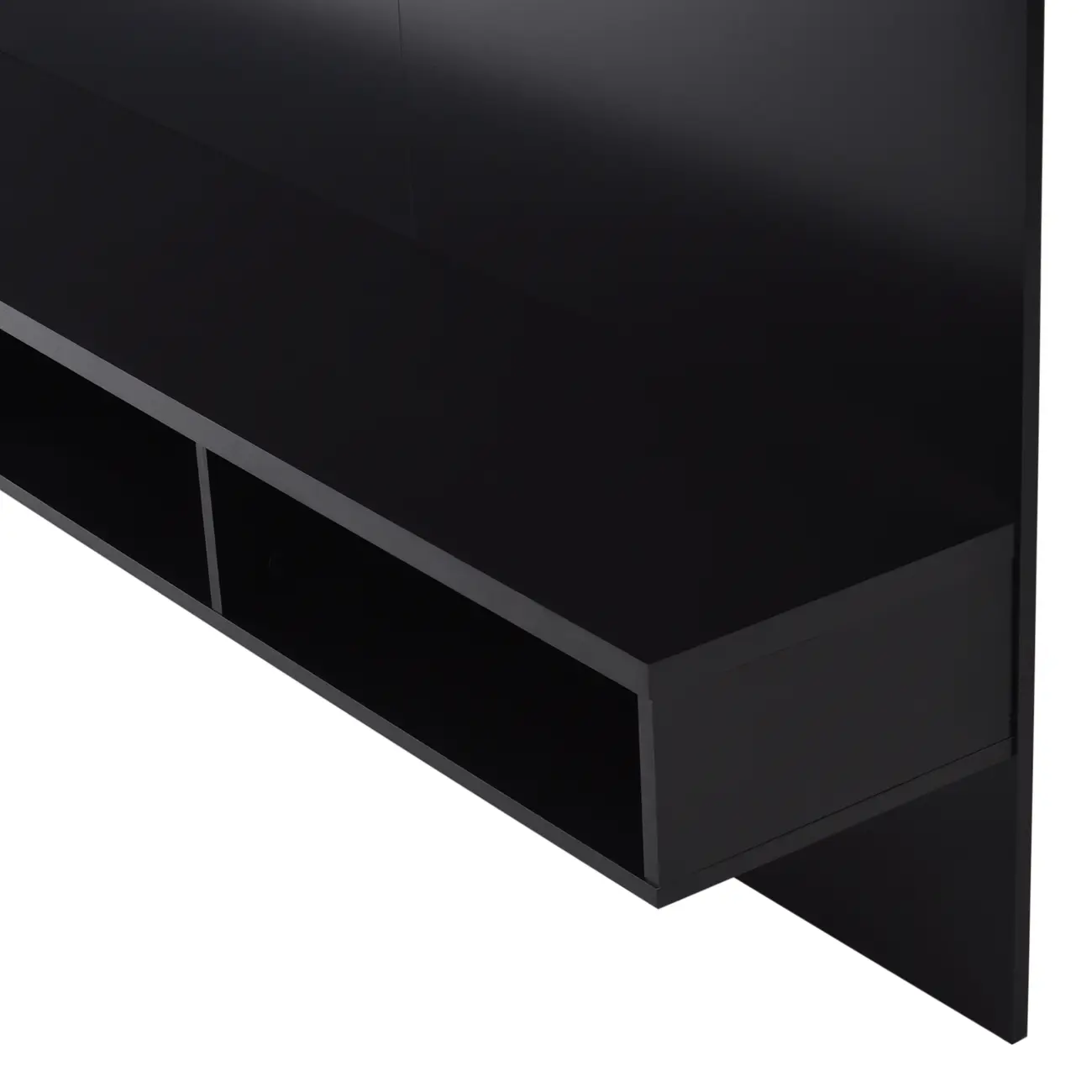 PAINEL PARA TV DE ATÉ 50 POLEGADAS 2,04 M CELL - PRETO/PRETO - Foto 4