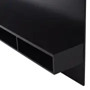 PAINEL PARA TV DE ATÉ 50 POLEGADAS 2,04 M CELL - PRETO/PRETO - Foto 4