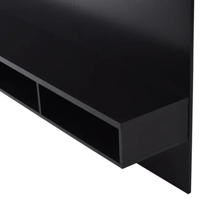 PAINEL PARA TV DE ATÉ 50 POLEGADAS 2,04 M CELL - PRETO/PRETO - Foto 4