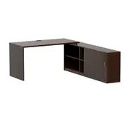 MESA COM BALCÃO 1 PORTA DE CORRER 1,80 M X 1,87 M BOSS - TABACO/TABACO - Foto 14