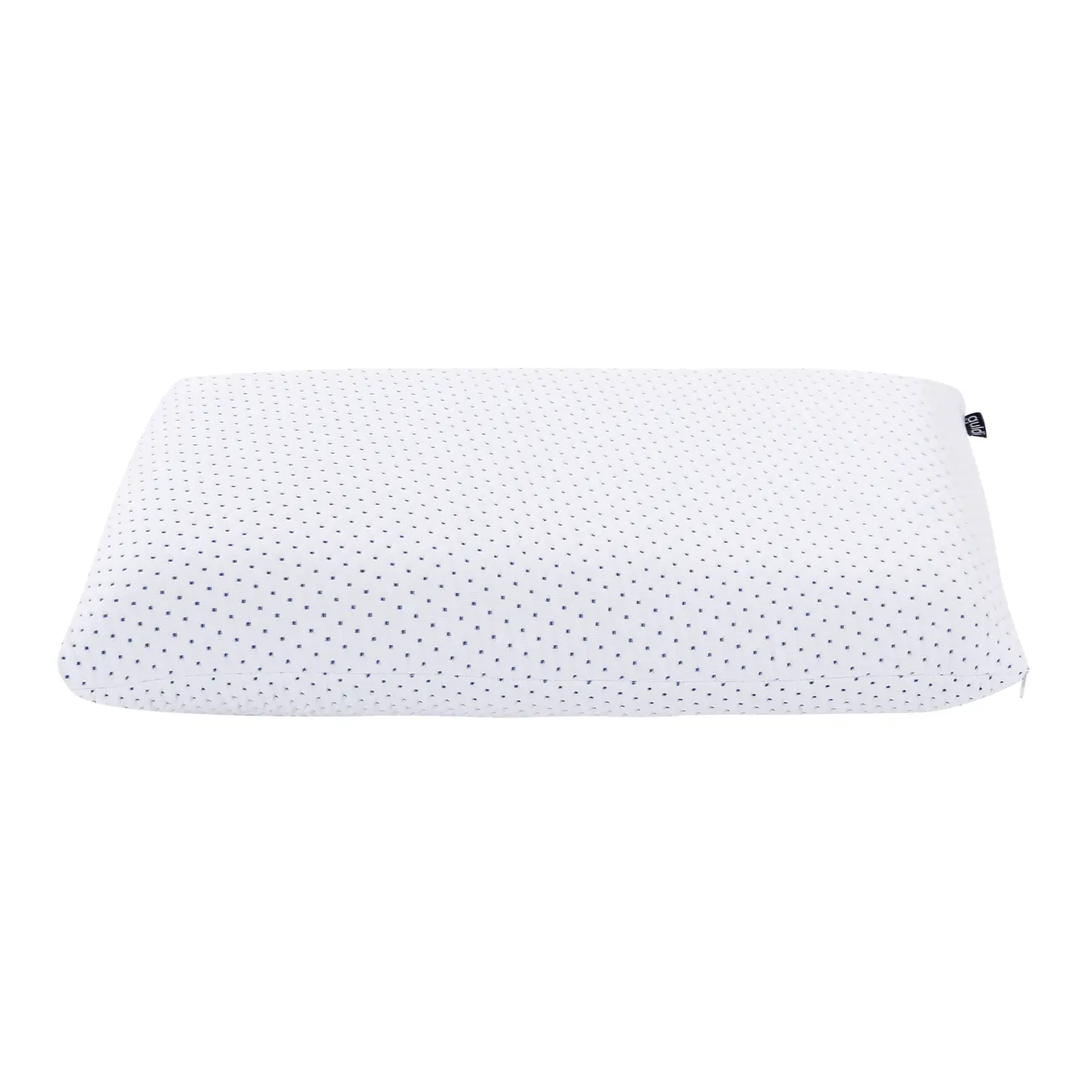 TRAVESSEIRO VISCOELÁSTICO 40 CM X 60 CM X 13 CM GULDI - BRANCO/AZUL CLARO - Foto 2