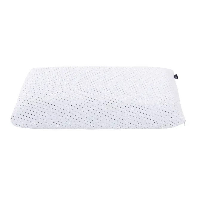 TRAVESSEIRO VISCOELÁSTICO 40 CM X 60 CM X 13 CM GULDI - BRANCO/AZUL CLARO - Foto 2