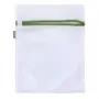SACO PROTETOR PARA LAVAR ROUPA 33 CM X 26 CM SAFE - BRANCO/SÁLVIA - Foto 3