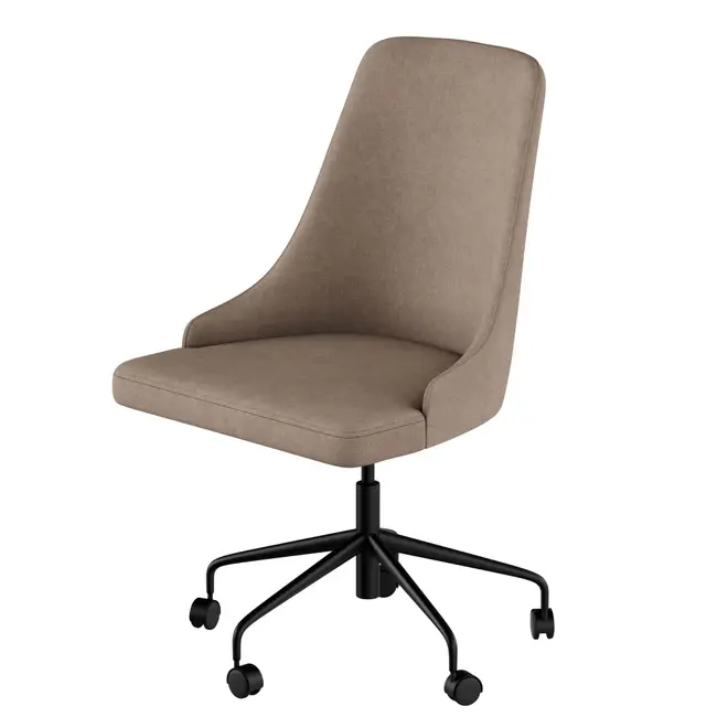 CADEIRA HOME OFFICE DANDY - PRETO/CAMELO - Foto 11