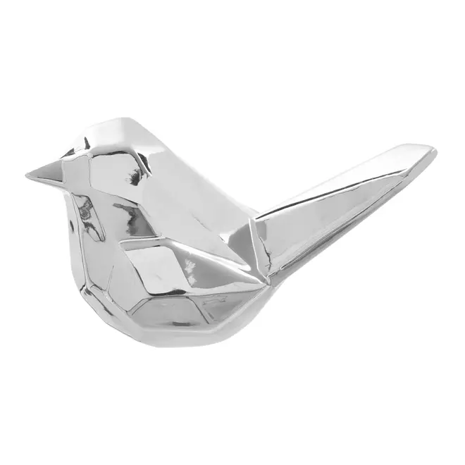 ADORNO MESA 7 CM SPARROW - PRATA - Foto 4