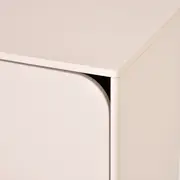 BUFFET 2 PORTAS/3 GAVETAS 1,80 M X 45 CM NASH - AREIA/PRETO - Foto 9