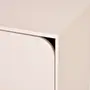 BUFFET 2 PORTAS/3 GAVETAS 1,80 M X 45 CM NASH - AREIA/PRETO - Foto 9