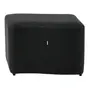 PUFF 61 CM X 51 CM SET WAVE INVERT - CORSIN PRETO - Foto 5