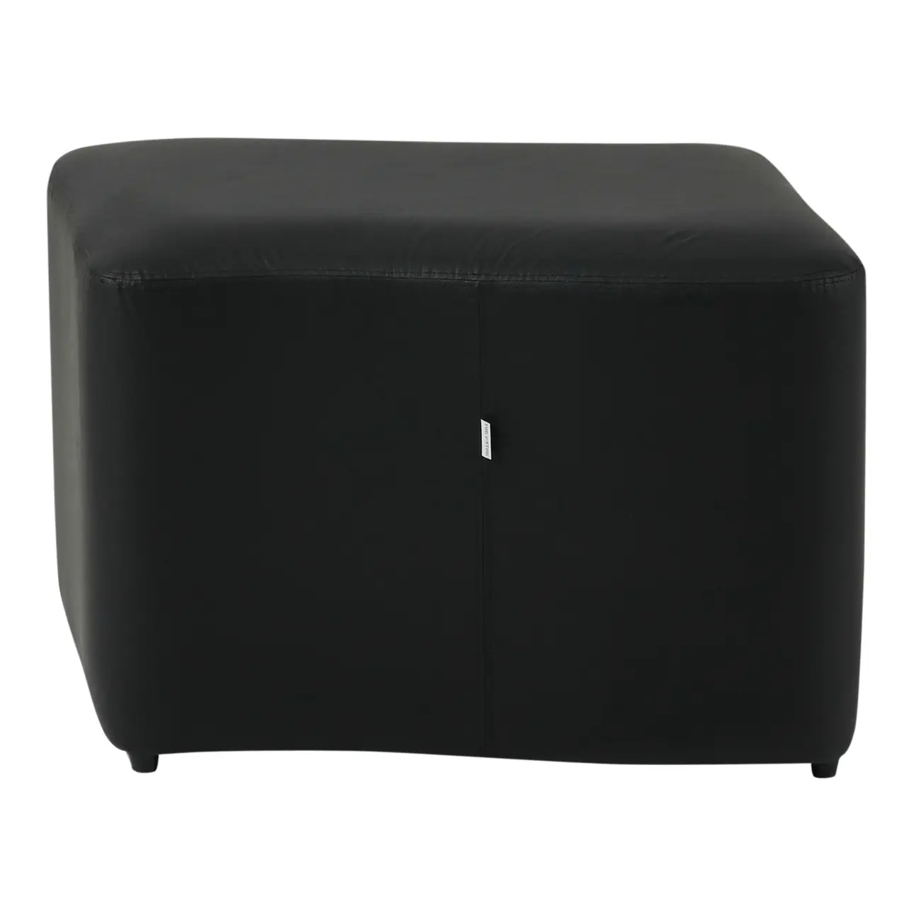 PUFF 61 CM X 51 CM SET WAVE INVERT - CORSIN PRETO - Foto 5