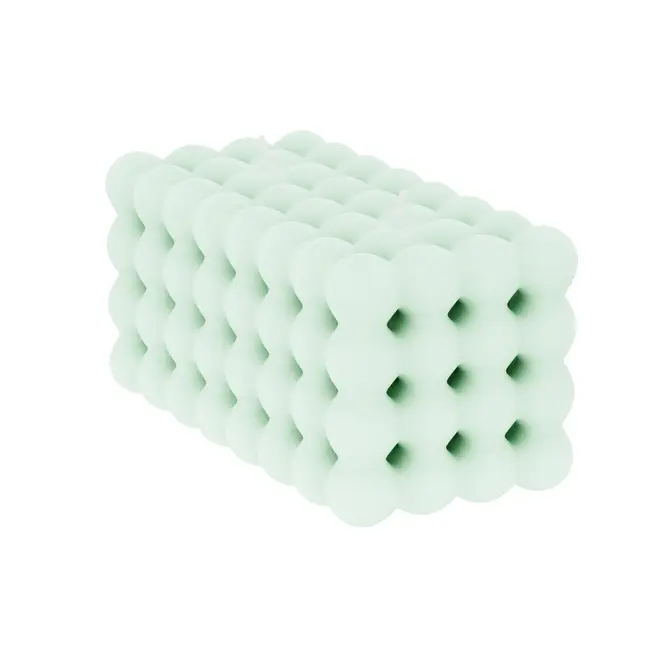 VELA 6 CM X 12 CM FUNNY BUBBLE - SORBET DE MENTA - Foto 11