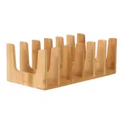 ORGANIZADOR DE PRATOS HORIZONTAL BAMBOO - BAMBU - Foto 1